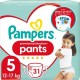 PAMPERS PREMIUM PANTS T5X31 (lot de 2 soit 62 couches)