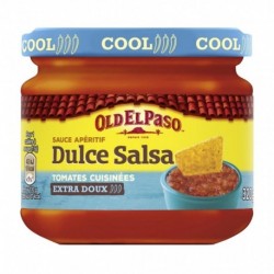 Old El Paso Sauce Apéritif Dulce Salsa Tomates Cuisinées Extra Doux 320g (lot de 4)