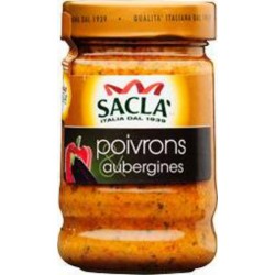 SACLASauce trio de poivrons et aubergines 190g