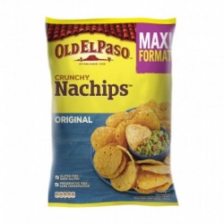 Old El Paso Crunchy Nachips Original Maxi Format 300g (lot de 3)