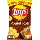 Lay's Chips Poulet Rôti 250g+10% offert