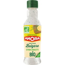 Amora Sauce salade bio Bulgare Citron ciboulette 200ml