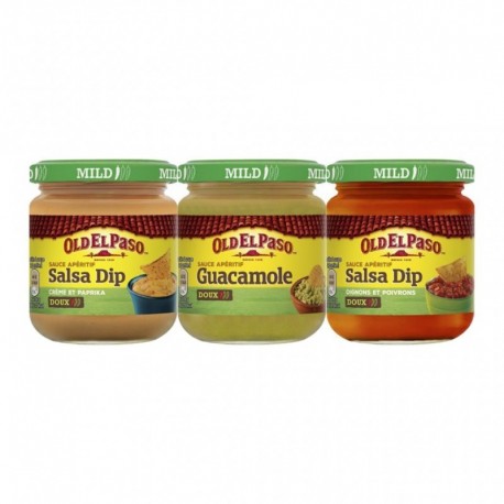 Old El Paso Assortiment 3 Sauces Doux 575g (lot de 3)