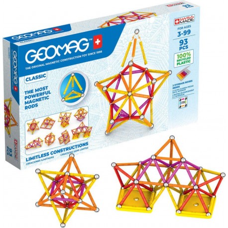 GEOMAG ECOFRIENDLY 93 PIECES COLOR