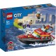 LEGO® CITY 60373 LE BATEAU DE SAUVETAGE DES POMPIERS