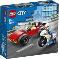 LEGO® CITY 60392 LA COURSE-POURSUITE DE LA MOTO DE POLICE