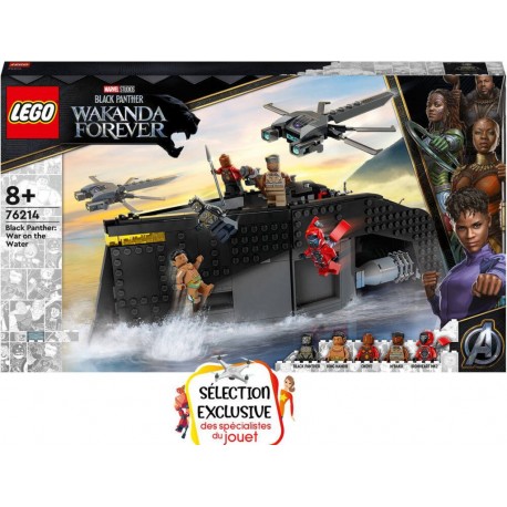 LEGO® DISNEY MARVEL 76214 MARVEL SUPER HEROES BLACK PANTHER LA GUERRE SUR L'EAU