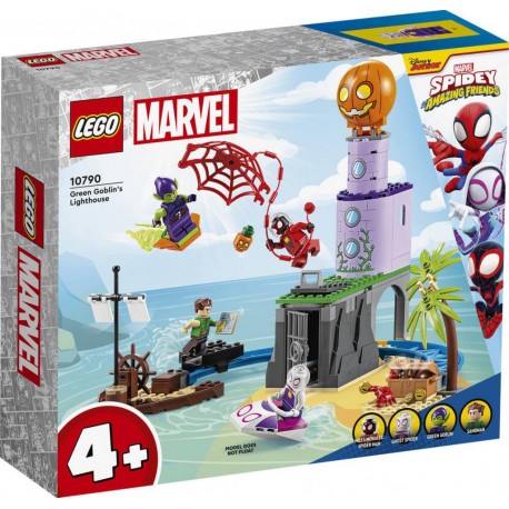 LEGO® DISNEY MARVEL 10790 L’EQUIPE SPIDEY AU PHARE DU BOUFFON VERT