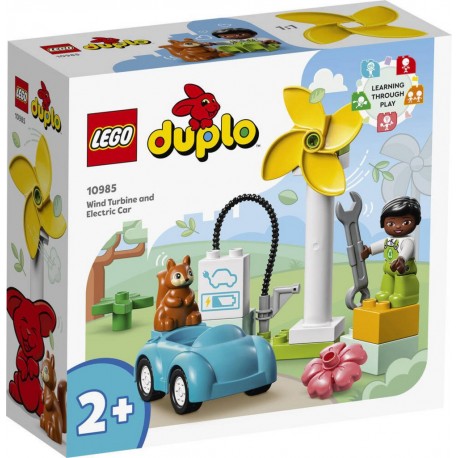 LEGO® DUPLO 10985 L’EOLIENNE ET LA VOITURE ELECTRIQUE