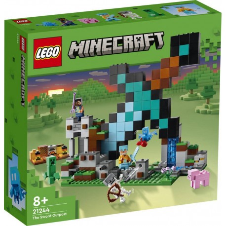 LEGO® MINECRAFT™ 21244 L’AVANT-POSTE DE L’EPEE