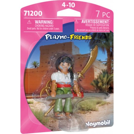 PLAYMOBIL PLAYMO-FRIENDS COMBATTANTE AVEC LANCE - 71200