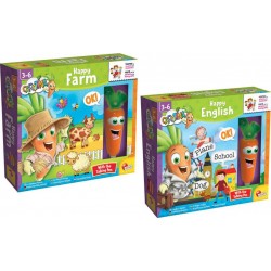 LISCIANI COFFRET HAPPY FARM ET HAPPY ENGLISH