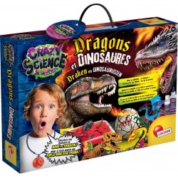 LISCIANI CRAZY SCIENCE DRAGONS ET DINOSAURES