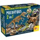 LISCIANI I'M A GENIUS PREDATORS 2 IN 1 NEW EDITION DINOSAURE