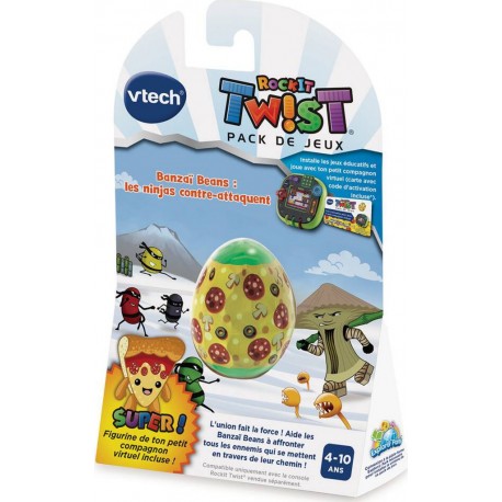 VTECH ROCKIT TWIST JEU BANZAI BEANS LES NINJAS CONTRE-ATTAQUENT