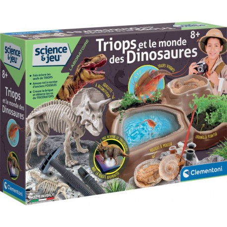 CLEMENTONI TRIOPS ET LE MONDE DES DINOSAURES