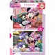 EDUCA 2 PUZZLES DE 20 PIECES MINNIE