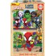 EDUCA 2 PUZZLES DE 25 PIECES BOIS SPIDEY ET HIS AMAZING FRIENDS