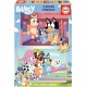 EDUCA BLUEY PUZZLE BOIS 2 X 25 PIECES