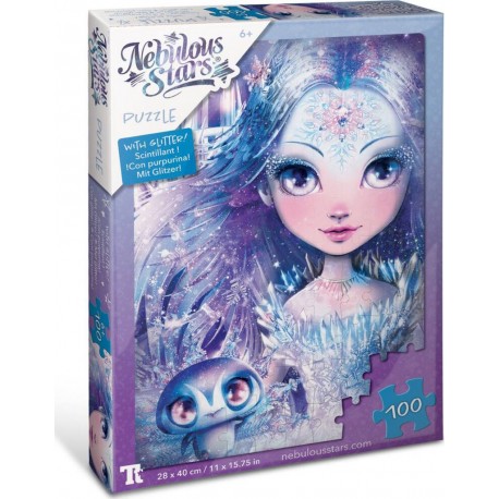 HAPE NEBULOUS STARS PUZZLES SCINTILLANT 100 PIECES ICEANA ET BLIZZIA