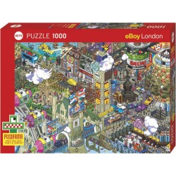 MERCIER PUZZLE 1000 PIECES PIXORAMA LONDON QUEST HEYE