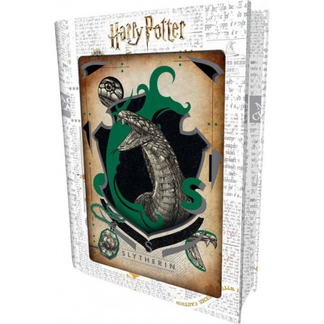 PRIME PUZZLE 300 PIECES HARRY POTTER SERPENTARD BTE METAL 3D