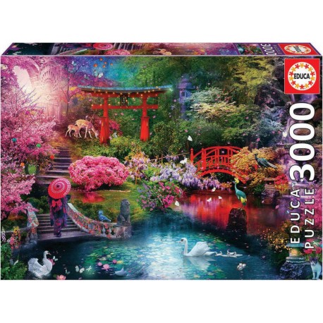 EDUCA PUZZLE 3000 PIECES JARDIN JAPONAIS