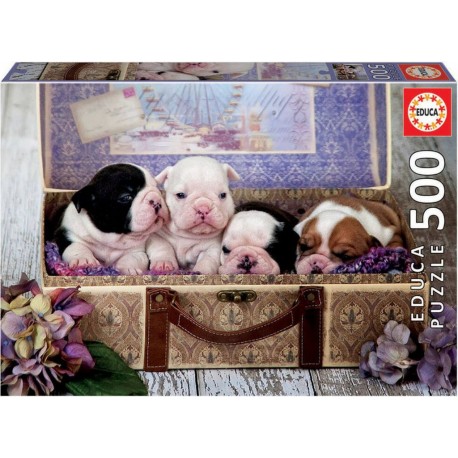 EDUCA PUZZLE 500 PIECES CHIOTS