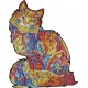 SIDJ PUZZLE EN BOIS - LE TENDRE CHAT 119 PIECES BOIS