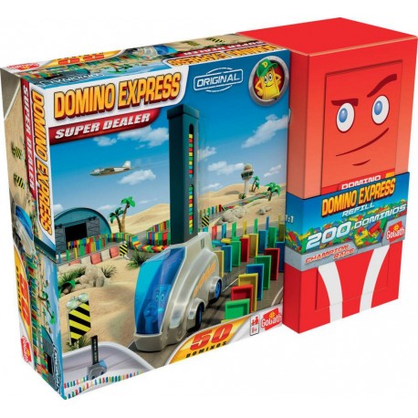 GOLIATH DOMINO EXPRESS SUPER DEALER + 200 DOMINOS