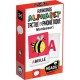 HEADU FLASHCARDS ALPHABET TACTILE ET PHONETIQUE 2-5 ANS MONTESSORI