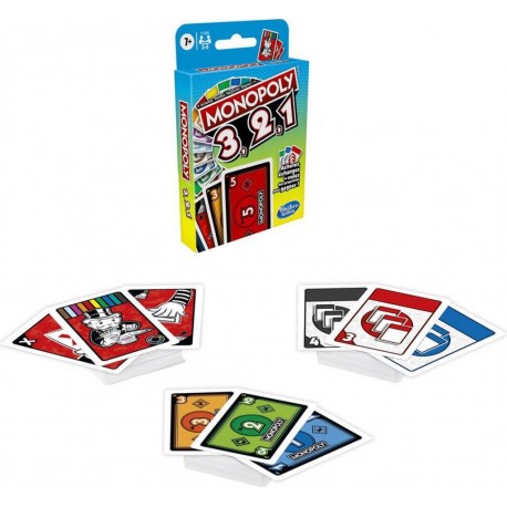 HASBRO MONOPOLY 3,2,1