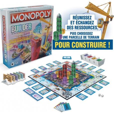 HASBRO MONOPOLY BUILDER