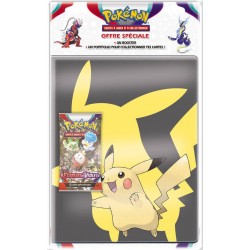 ASMODEE POKEMON EV01 : PACK PORTFOLIO + BOOSTER