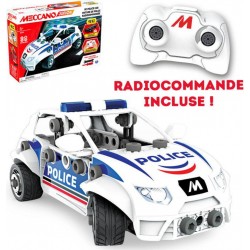 MECCANO JUNIOR MA VOITURE DE POLICE RADIOCOMMANDEE