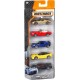 MATTEL PACK 5 VEHICULES MATCHBOX