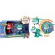 ALPHA SUPER WINGS COFFRET 2 TRANSFORMING JETT + DINO TINO 12.5 CM