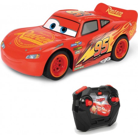 MAJORETTE VOITURE RADIO COMMANDEE 1/24 MC QUEEN CARS 3