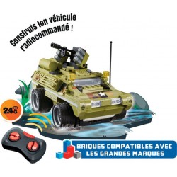 ALPHA VÉHICULE MILITAIRE TRUCK RADIOCOMMANDE 370 PIECES