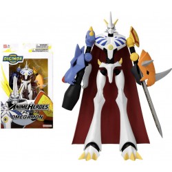 BANDAI ANIME HEROES FIGURINE DIGIMON OMEGAMON 15 CM