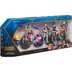 SPIN COFFRET 5 FIGURINES 10 CM ARCANE LEAGUE OF LEGENDS