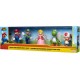 JAKKS COFFRET DE 5 FIGURINES MARIO ET SES AMIS SUPER MARIO