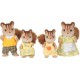 SYLVANIAN FAMILLE ECUREUIL ROUX FAMILLES