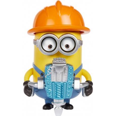 MATTEL FIGURINE DELUXE 9 CM DAVE CONSTRUCTION LES MINIONS