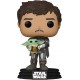 FUNKO FIGURINE POP BOBBLE MANDO PORTANT L'ENFANT STAR WARS THE MANDALORIAN