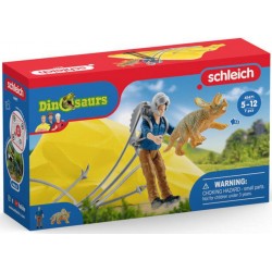 SCHLEICH FIGURINE SAUVETAGE EN PARACHUTE