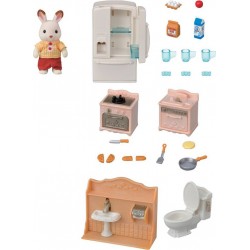 SYLVANIAN LE SET D'AMEUBLEMENT COSY COTTAGE ET PAPA