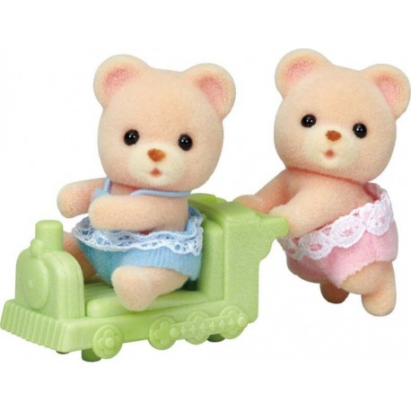 SYLVANIAN LES JUMEAUX OURS TOUT POUR BEBES