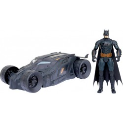 SPIN PACK BATMOBILE + FIGURINE BATMAN 30 CM