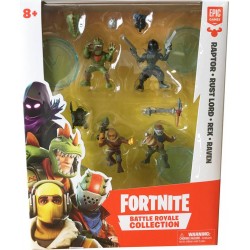 MOOSE PACK SQUAD 4 FIGURINES 5 CM FORTNITE BATTLE ROYALE